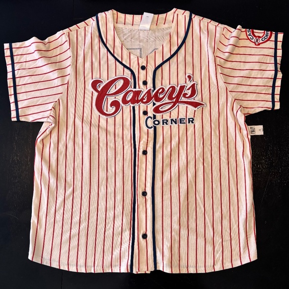 Very Rare NWT Walt Disney World Casey's Corner Baseball Jersey - Picture 1 of 6